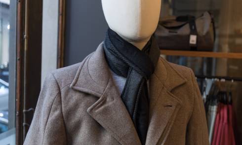 Scarf on Mannequin