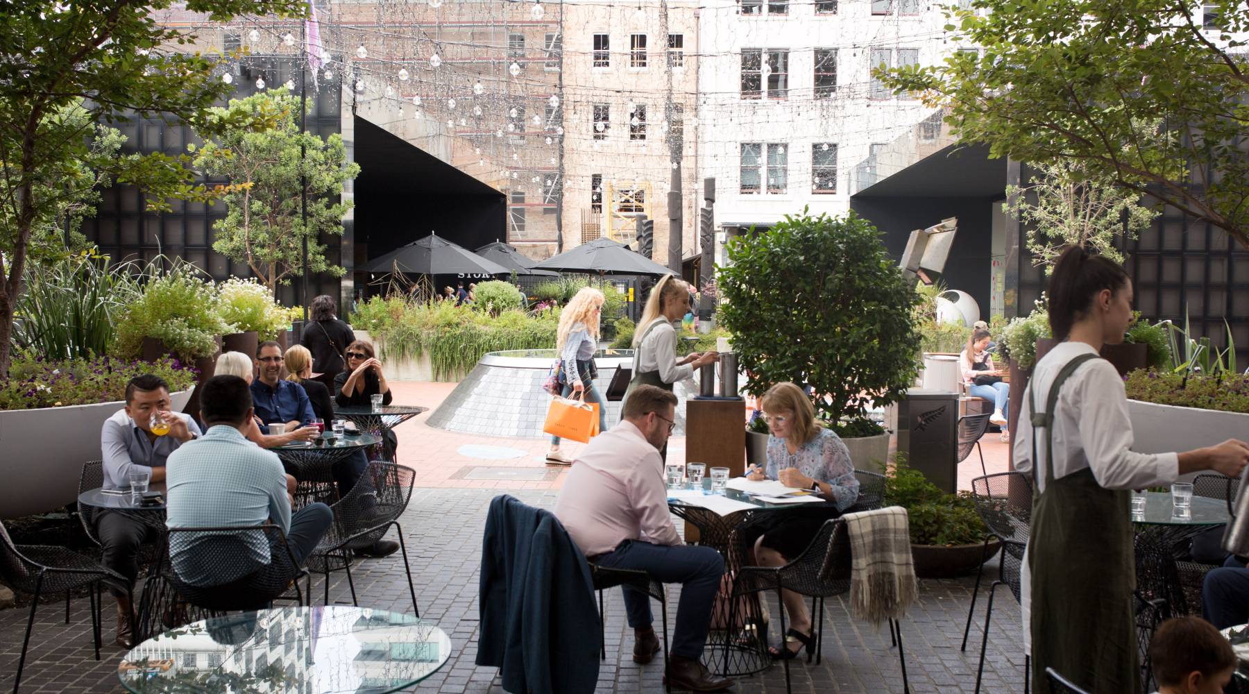 Best Outdoor Lunch Spots Auckland City Centre Heart of the City