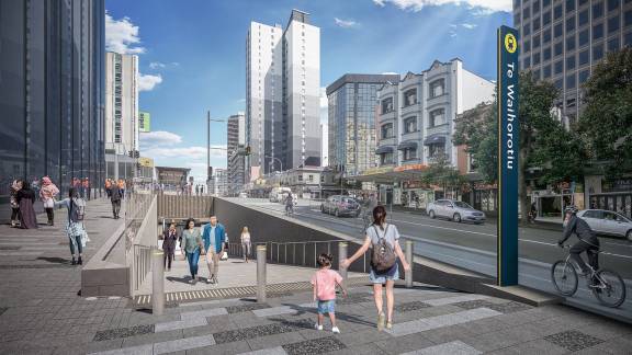 Station-Render-Te-Waihorotiu Station-Render-Te-Waihorotiu