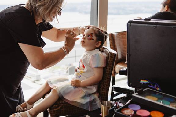 Sky Tower Halloween Face painting Sky Tower Halloween Face painting