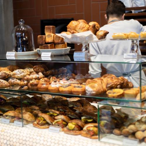 Assortment of baked goods