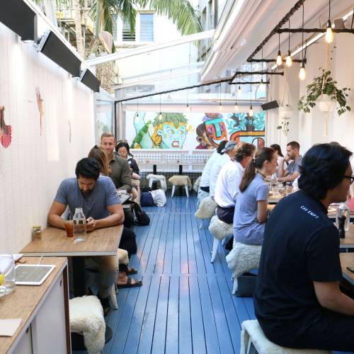 Outdoor restaurant