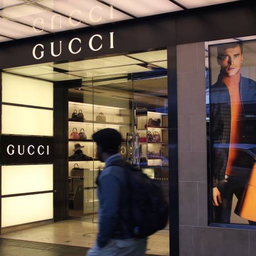 Outside the Gucci