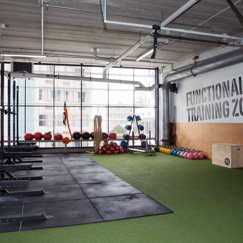 Crossfit workout space