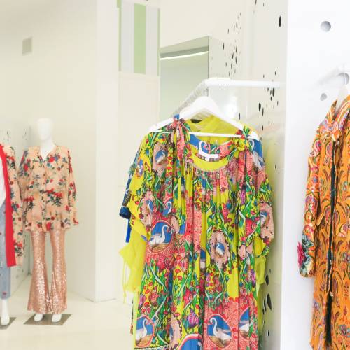Clothing on hangers