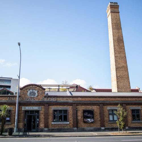 Exterior of building