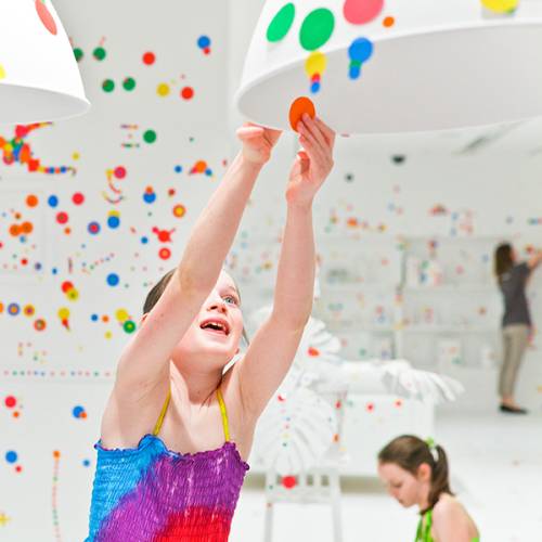 Yayoi Kusama: The Obliteration Room - Auckland Art Gallery