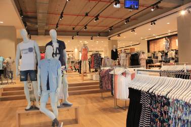 Mannequin wearing clothing