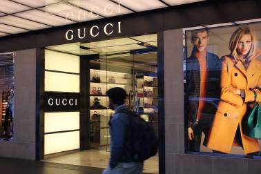Outside the Gucci