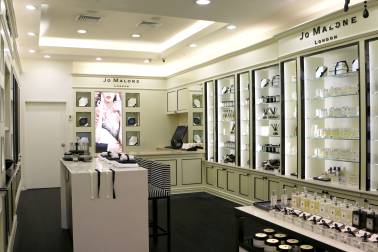 Beauty product showroom