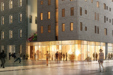 The Hotel Britomart - artist's impression of the view from Takutai Square