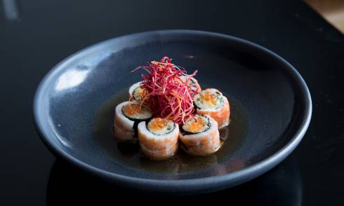 Plate of sushi