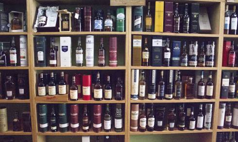 Alcohol one shelf