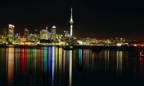 Night view of the city