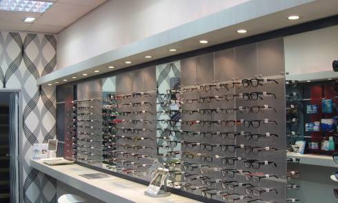Eye glasses display