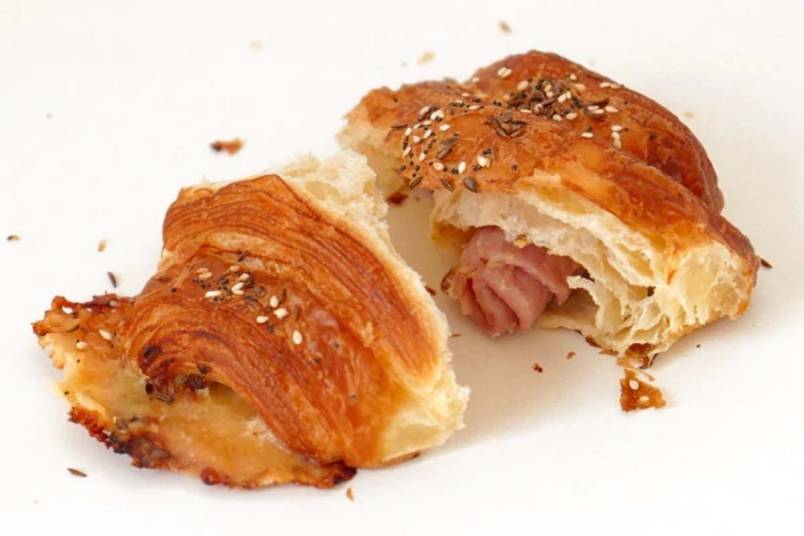 Daily Bread ham and cheese croissant 