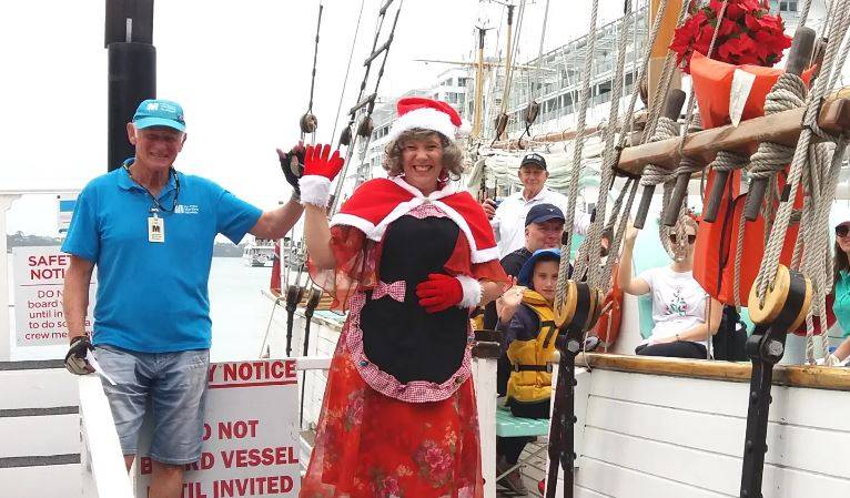 Christmas Sailing with Mrs Claus 